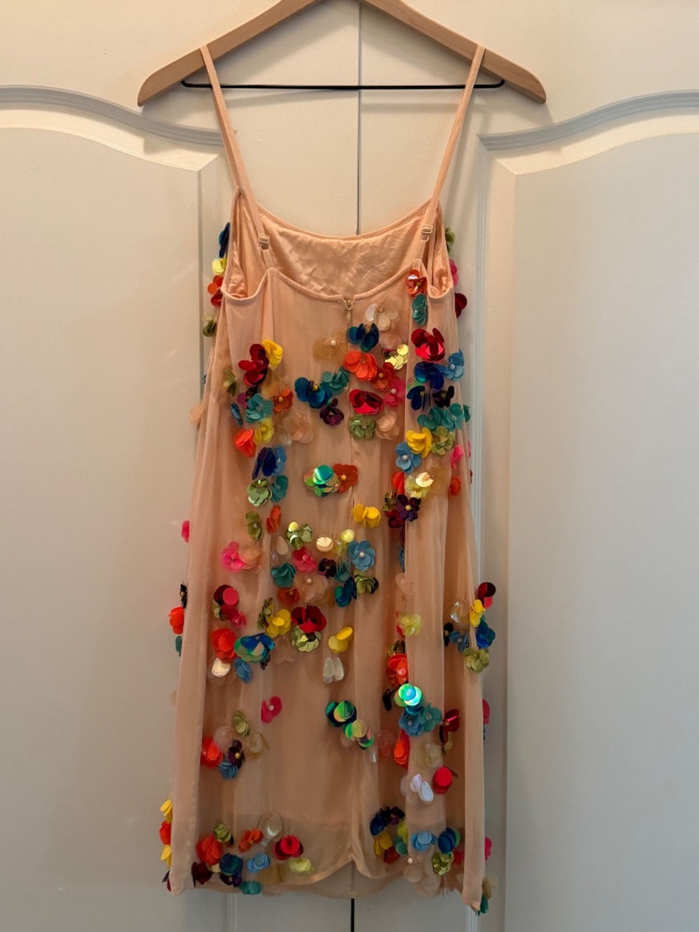 ASOS Multicolored Floral Embellished Mini Dress - Picture 7 of 14